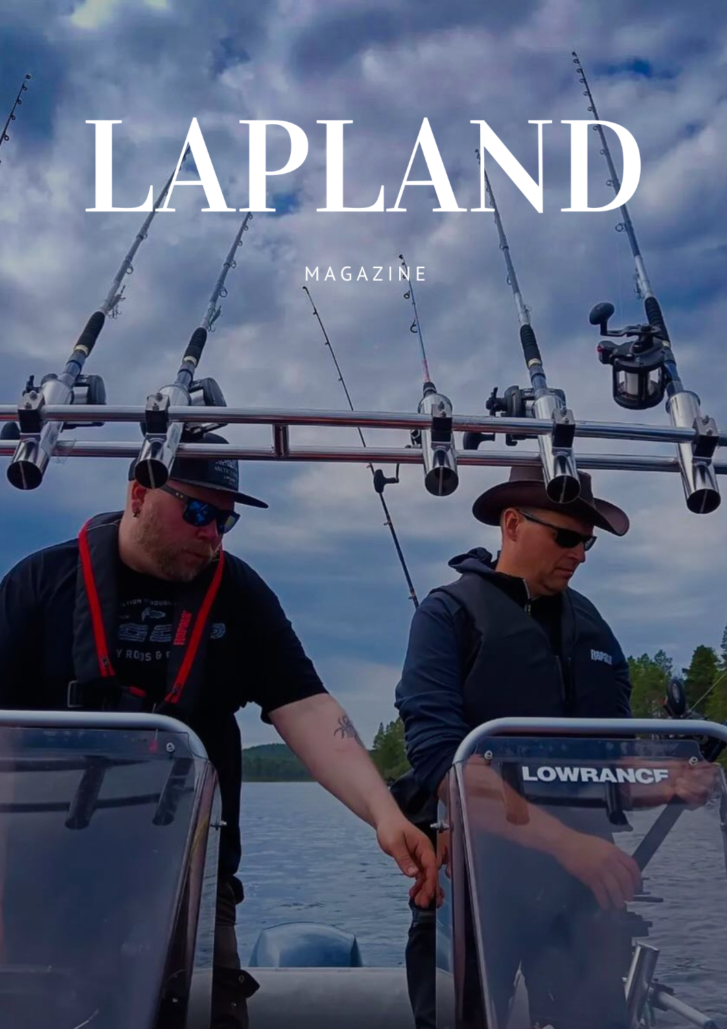 Autumn fishing in Lapland