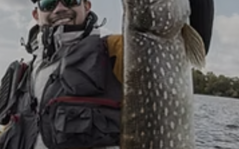 Fishing for northern pike on wilderness lakes-Autumn 2025